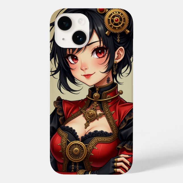 Coques Case-Mate iPhone Harlequin Steampunk (Verso)