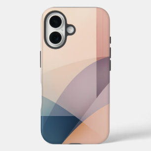Coque Pour iPhone 16 Harmonie Éthérée Art Abstrait Couleur Pastel Moder