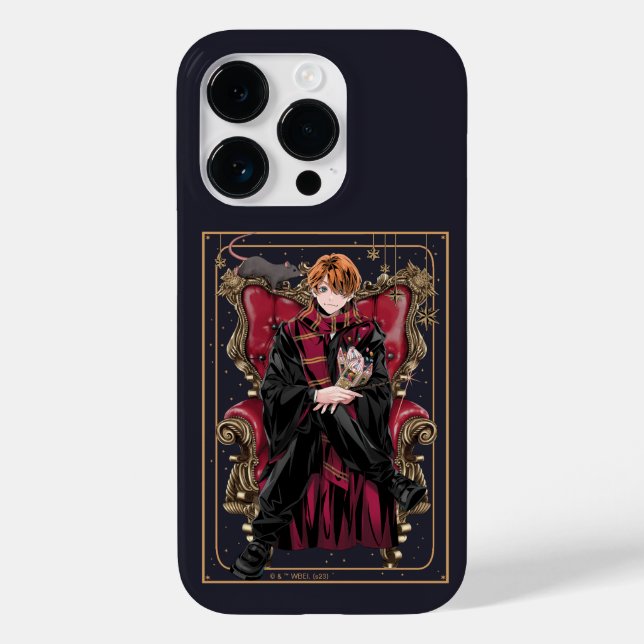 Coques Case-Mate iPhone HARRY POTTER™ | Anime Ron Weasley Assis (Verso)