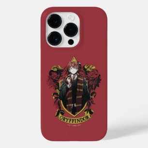 Coque Pour iPhone 14 Pro HARRY POTTER™   Anime Ron Weasley House Crest