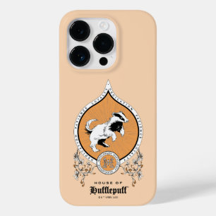 Coque Pour iPhone 14 Pro HARRY POTTER™ Délicat croquis HUFLEPUFF™ Crest