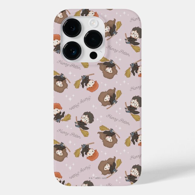 Coques Case-Mate iPhone HARRY POTTER™, Hermione & Ron Flying Motif (Verso)