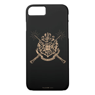Coques Pour iPhone Harry Potter Hogwarts Crossed Wands Crest