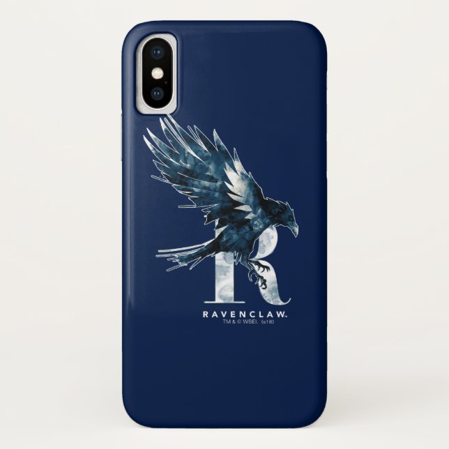 Coques Case-Mate iPhone Harry Potter | RAVENCLAW™ Aquarelle Raven (Dos)