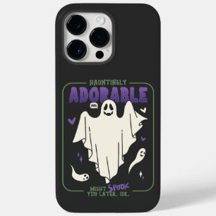 Coque Pour Pour iPhone 14 Pro Max Hauntingly adorable Funny Halloween les paroles de
