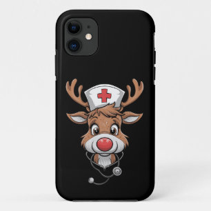 Case-Mate iPhone Case Haut de travail de Noël Gants en caoutchouc de ren