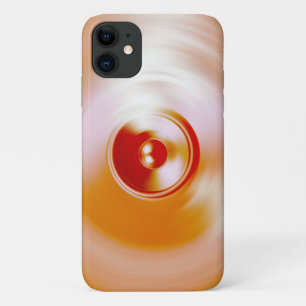 Case-Mate iPhone Case Haut-parleur de musique à rotation rouge