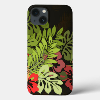 iPhone 13 Case Hawaii Aloha Flower Art Print
