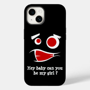 Coque Pour iPhone 14 Hé bébé peux-tu être ma fille design monstre