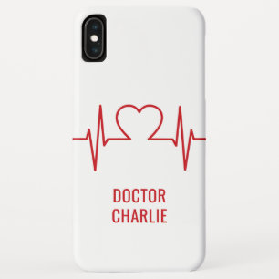 Case-Mate iPhone Case Heart EKG personnalisé nom et boîtier de téléphone