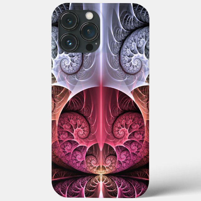 Coques Case-Mate iPhone Heartbeat, Abstrait surreal Imaginaire Fractal Art (Verso)