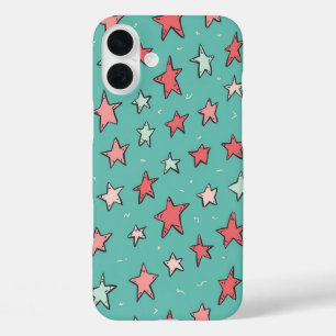 Coques iPhone 16 Plus Heartstopper nick nelson étoiles téléphone bleu