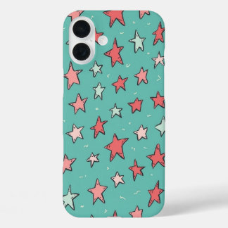 Coques iPhone 16 Plus Heartstopper nick nelson étoiles téléphone bleu