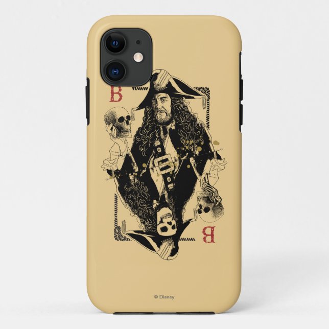Coques Case-Mate iPhone Hector Barbossa - Chef De La Mer (Dos)