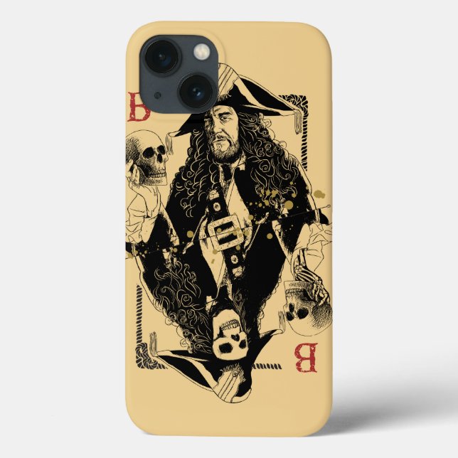 Coques Case-Mate iPhone Hector Barbossa - Chef De La Mer (Verso)