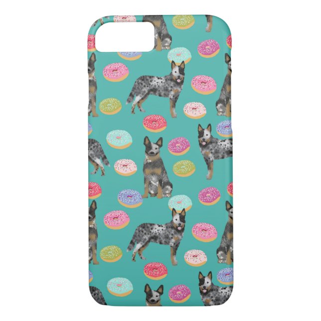 Coques Case-Mate iPhone Hélicoptère bleu de Donuts (Dos)