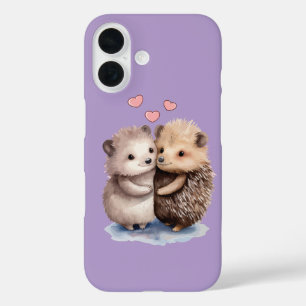 Coque Pour iPhone 16 Hérisson adorable