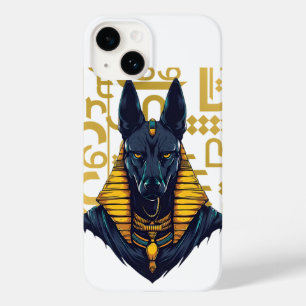 Coque Pour iPhone 14 Héritage d'Anubis – Le Pharaon de l'Ombre