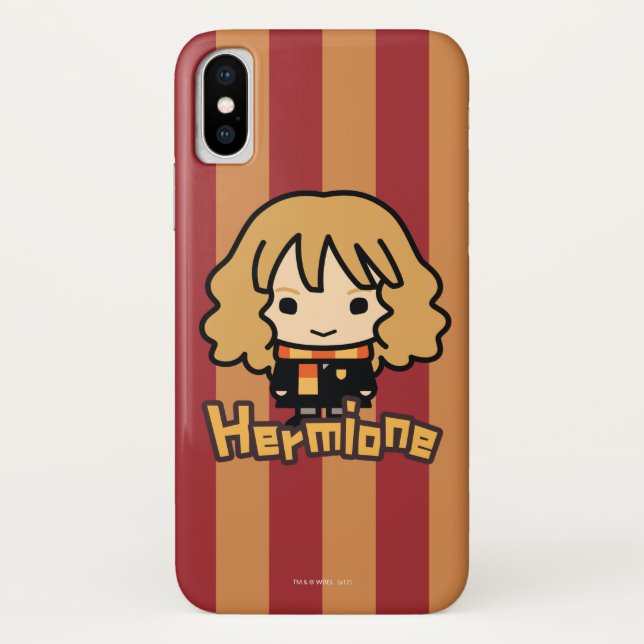 Coques Case-Mate iPhone Hermione Granger personnage de dessin de personnag (Dos)