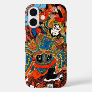Coque Pour iPhone 16 héros cool oriental japonais légendaire l'art samo