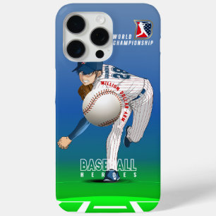 Coque iPhone 15 Pro Max Héros de baseball avec bras de millions de dollars
