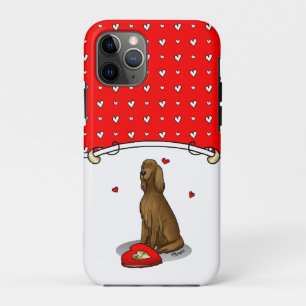 Case-Mate iPhone Case Heureuse Sainte-Valentin Be Mine Irish Setter (rou