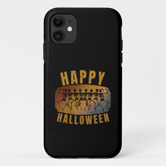 COQUES Case-Mate iPhone HEUREUX HALLOWEEN DANSER SKELETON (Dos)