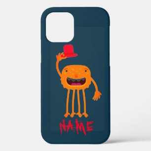 Case-Mate iPhone CASE HEUREUX MONSTRE AVEC NOM PERSONNALISÉ CASQUETTE IP