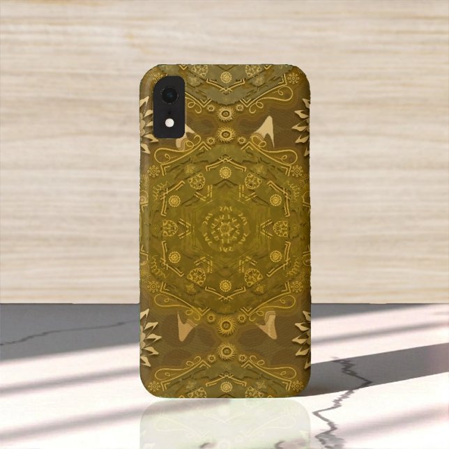 Coques Case-Mate iPhone Hexa Golden Ursidae (Créateur téléchargé)