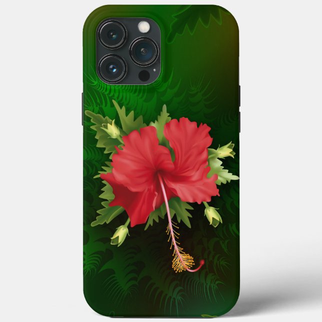 Coques Case-Mate iPhone Hibiscus (Verso)
