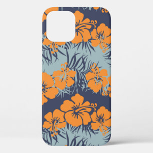 Case-Mate iPhone Case Hibiscus fleurs sans couture motif, Vintage fleuri