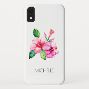 Case-Mate iPhone Case Hibiscus floral tropical personnalisé