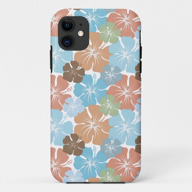 Coques Case-Mate iPhone Hibiscus hawaïen Floral (Dos)