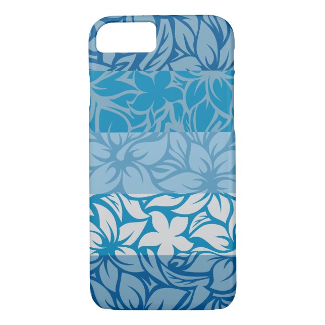 Coques Case-Mate iPhone Hibiscus rayé de la baie de Moloaa (Dos)
