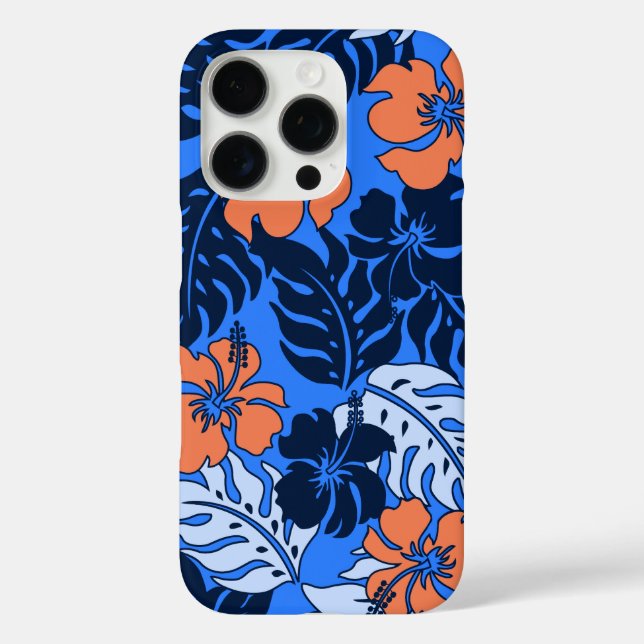 Coques Case-Mate iPhone Hibiscus royal bleu de la baie d'Huakini (Verso)
