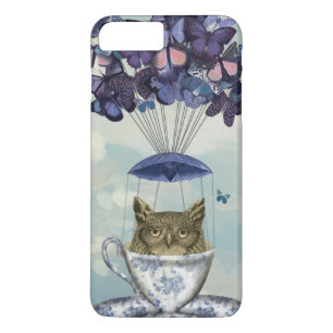 Coques Pour iPhone Hibou dans la tasse de thé 2