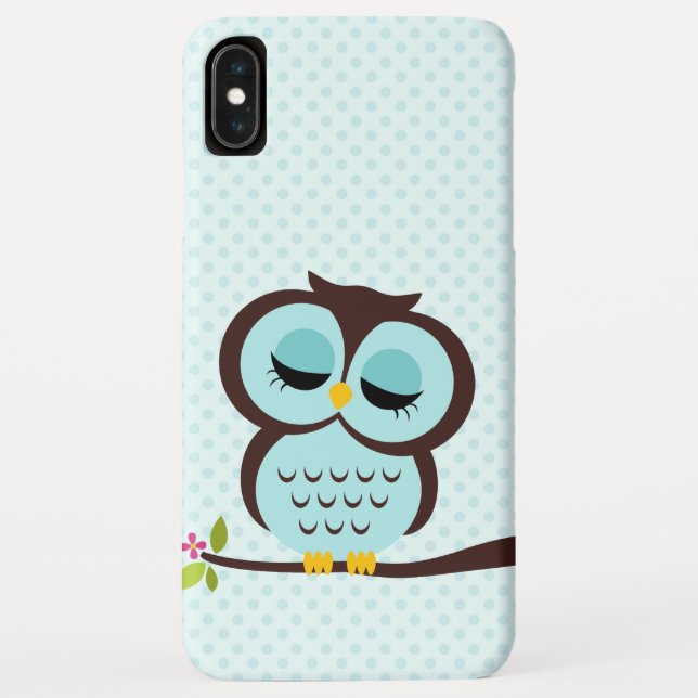 Coques Case-Mate iPhone Hibou d'Aqua (Dos)
