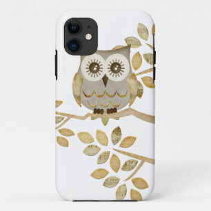 Etui iPhone Case-Mate Hibou large de yeux dans le cas d'arbre