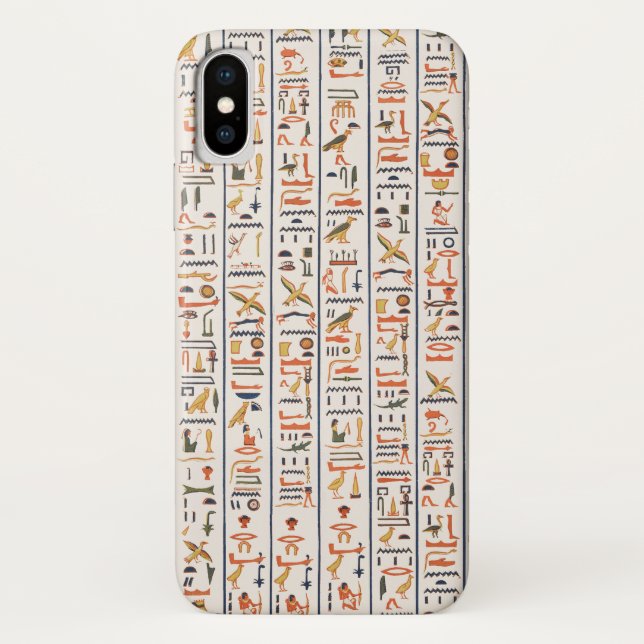 Coques Case-Mate iPhone hiéroglyphes de l'ancienne égypte motif histo (Dos)