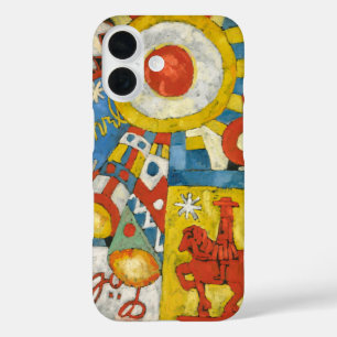 Coque Pour iPhone 16 Himmel de Marsden Hartley, expressionnisme Vintage