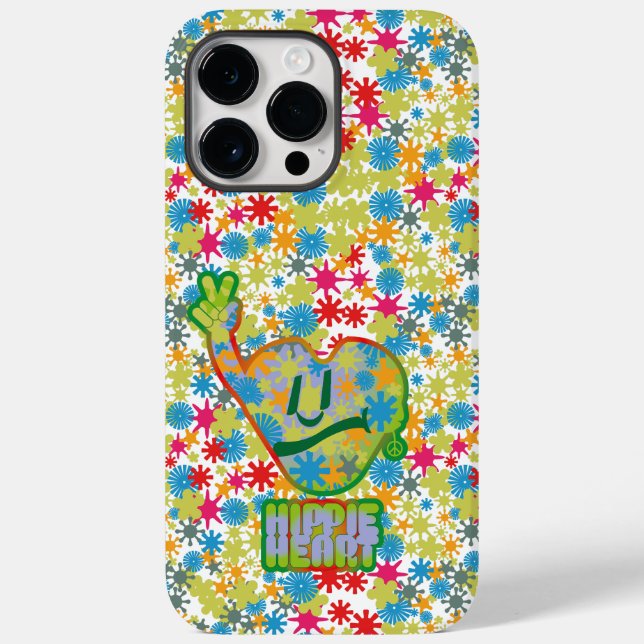 Coques Case-Mate iPhone Hippie Heart ICON 2024 BY MASANSER (Verso)