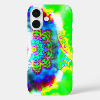 Coque Pour iPhone 16 Hippie Tie Dye