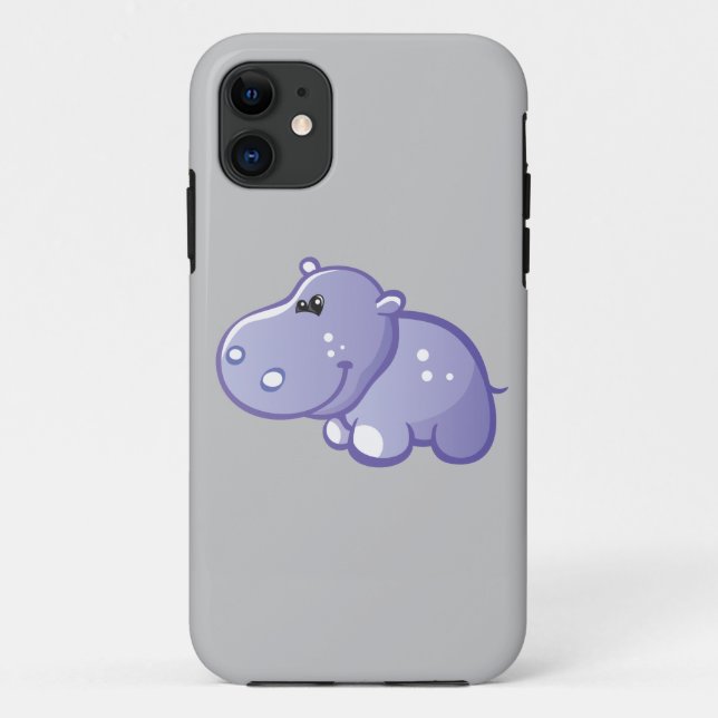 Coques Case-Mate iPhone Hippo mou (Dos)