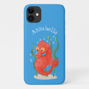 Case-Mate iPhone Case Hippocampe pygmée de dessin animé mignon