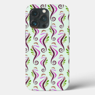 Case-Mate iPhone Case Hippocampes Motif Sans Couture 