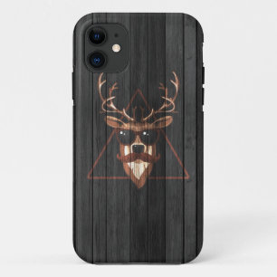 Etui iPhone Case-Mate Hipster Mustache Deer - Dark Edition