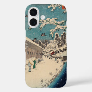 Coque Pour iPhone 16 Hiroshige hiver paysage Japon pays