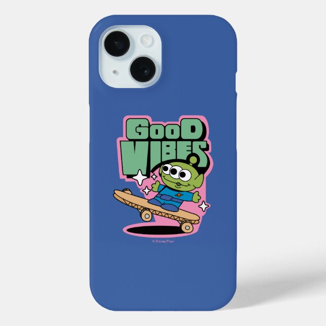 Coques Case-Mate iPhone Histoire du jouet | Little Green Men Good Vibes (Verso)