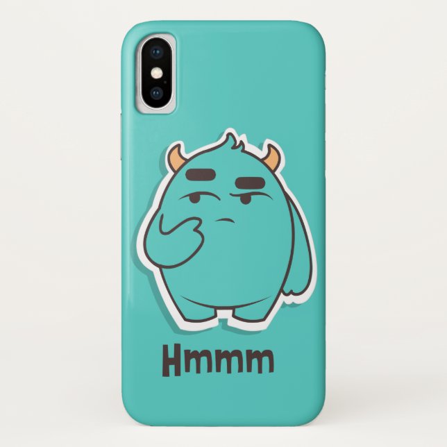 Coques Case-Mate iPhone Hmmm Coque-Mate à peine iPhone X (Dos)