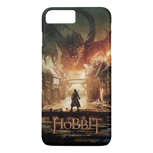 Coques Case-Mate iPhone Hobbit - Poster du film de Laketown (Dos)
